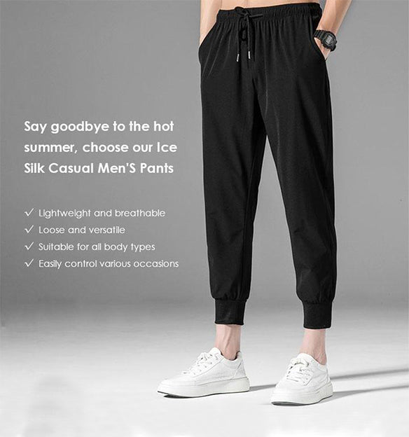 Ice Silk Casual Men'S Pants (Summer essentials)