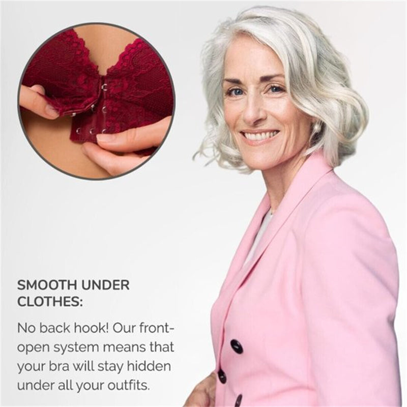 Front Closure 5D Shaping Push Up Bra