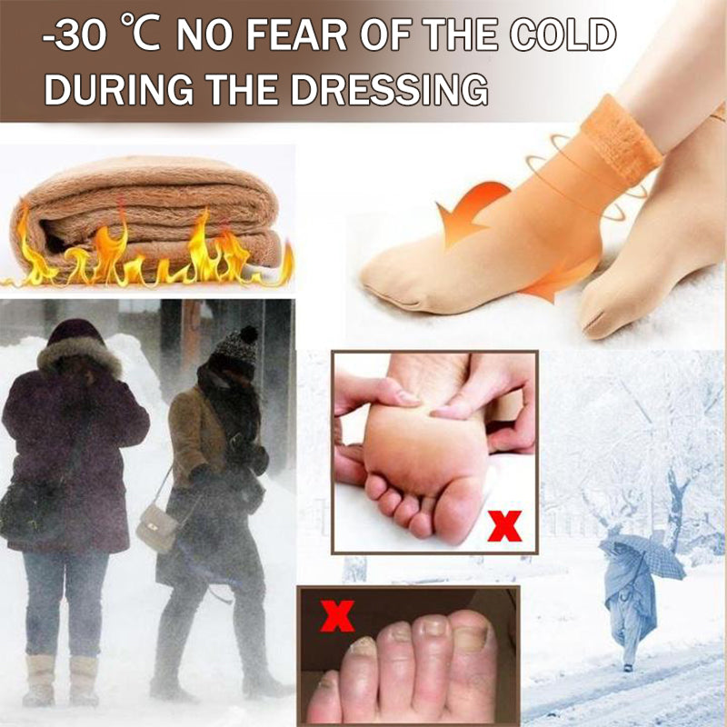 Super warm fluffy snow socks (3 pairs)