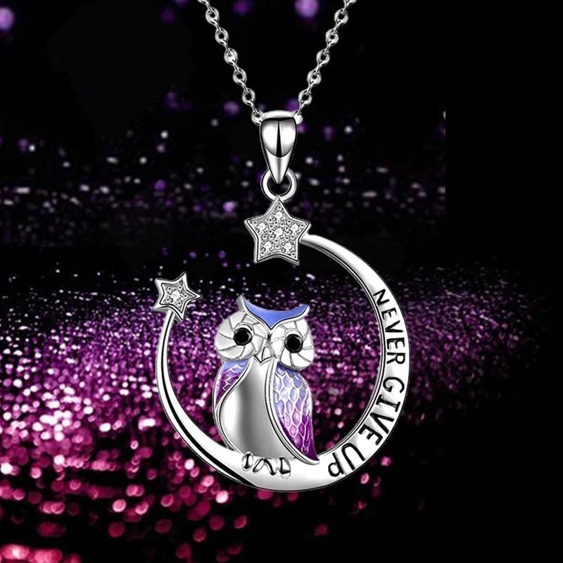 "Never Give Up" Inspired Creative Necklace