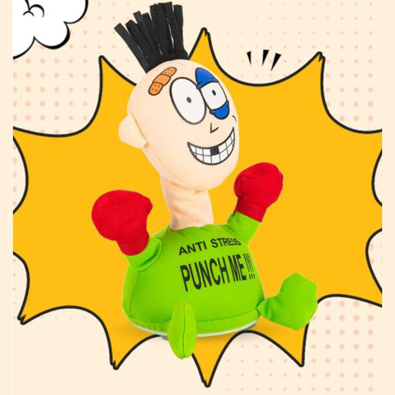 FUNNY PUNCH ME SCREAMING DOLL