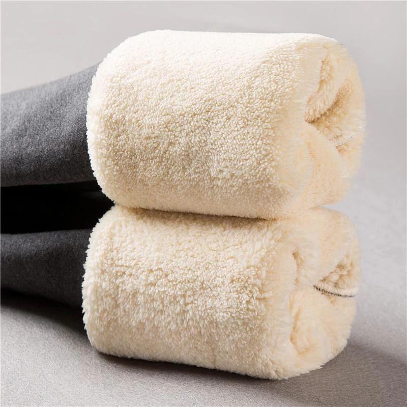 Super Thick Imitation Cashmere Wool Leggings