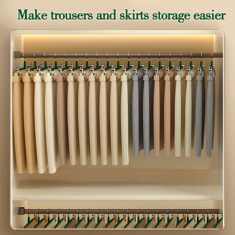 Non-slip Traceless Plastic Trouser Clips