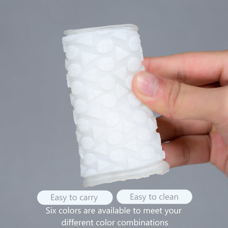 Rainy day non-slip mid-tube shoe cover