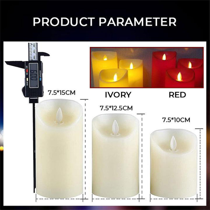 LED Swinging Electronic Candle Lamp