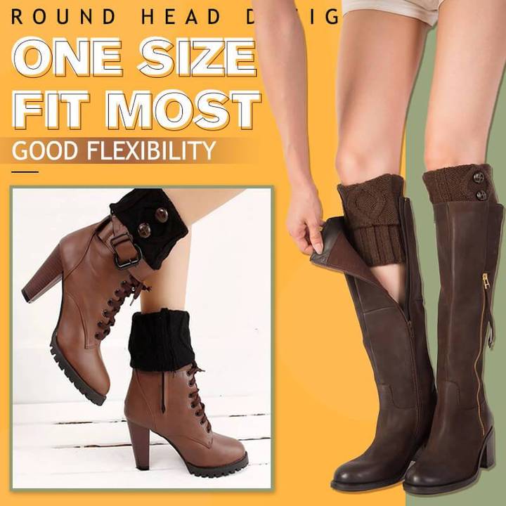 Warm Knit Boot Leg Cover