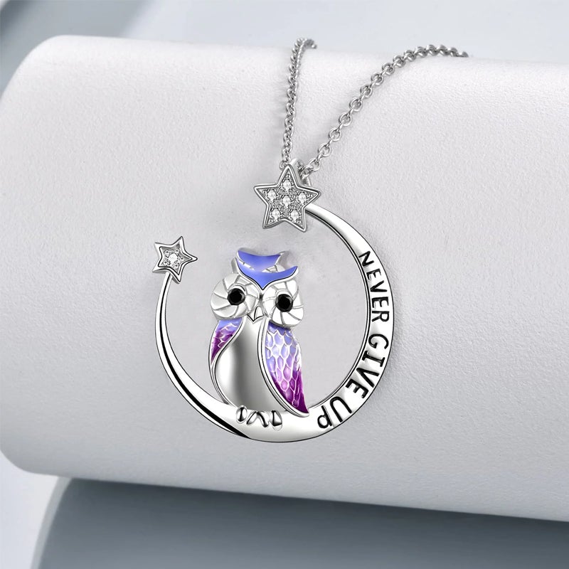 "Never Give Up" Inspired Creative Necklace