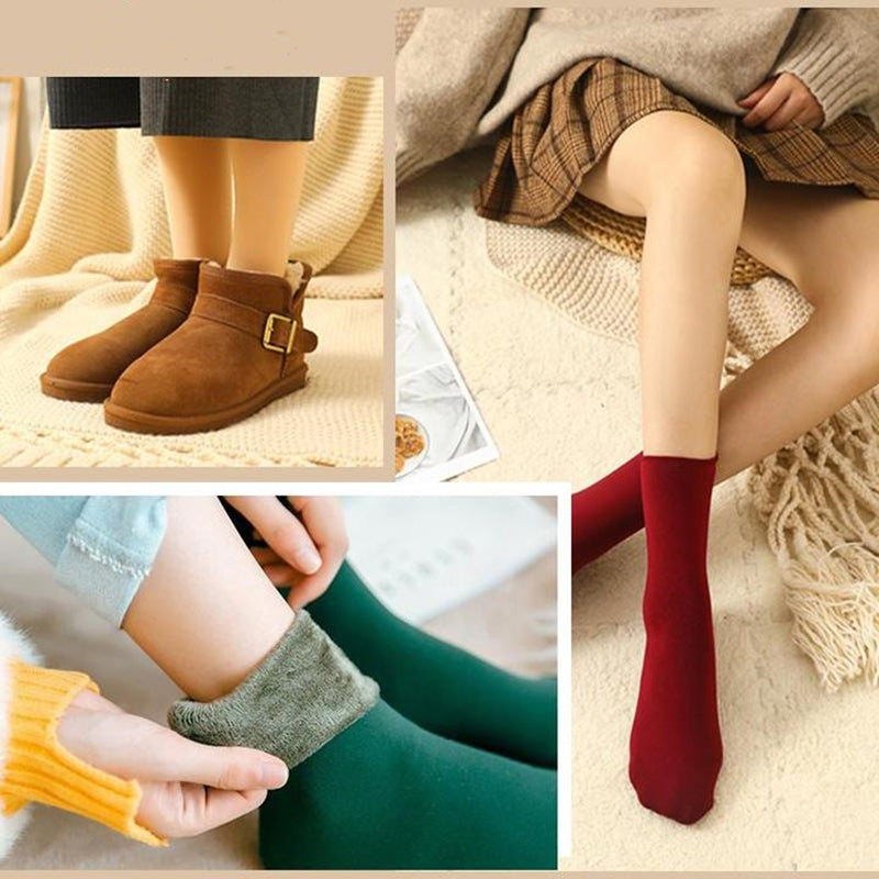 Super warm fluffy snow socks (3 pairs)