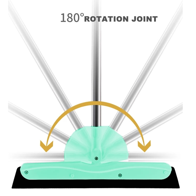 Magic Broom Sweep The Floor 180° Rotating Absorbent Scraper