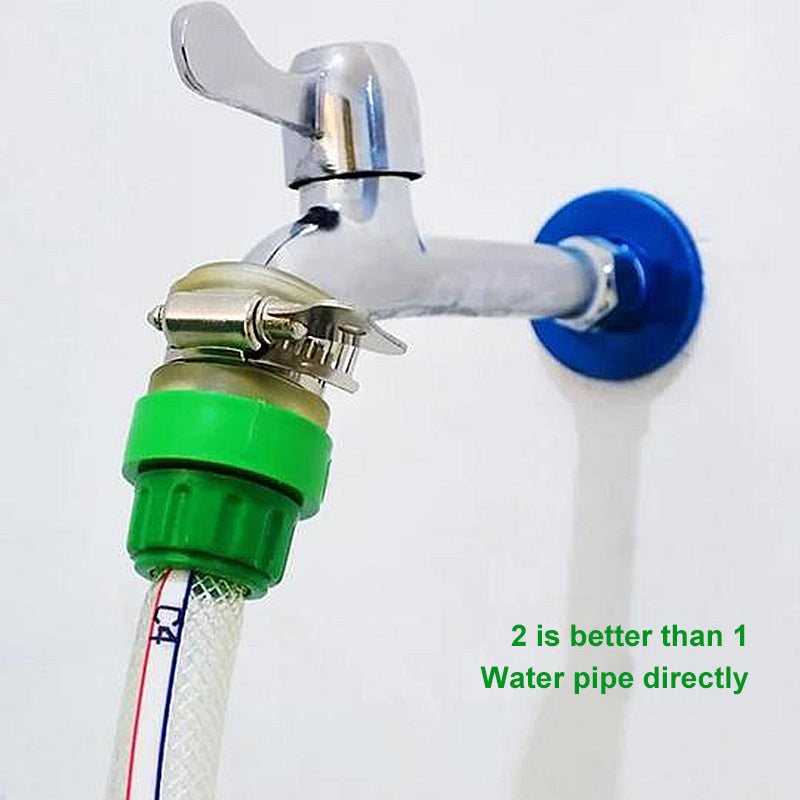 Multifunctional faucet connection adapter