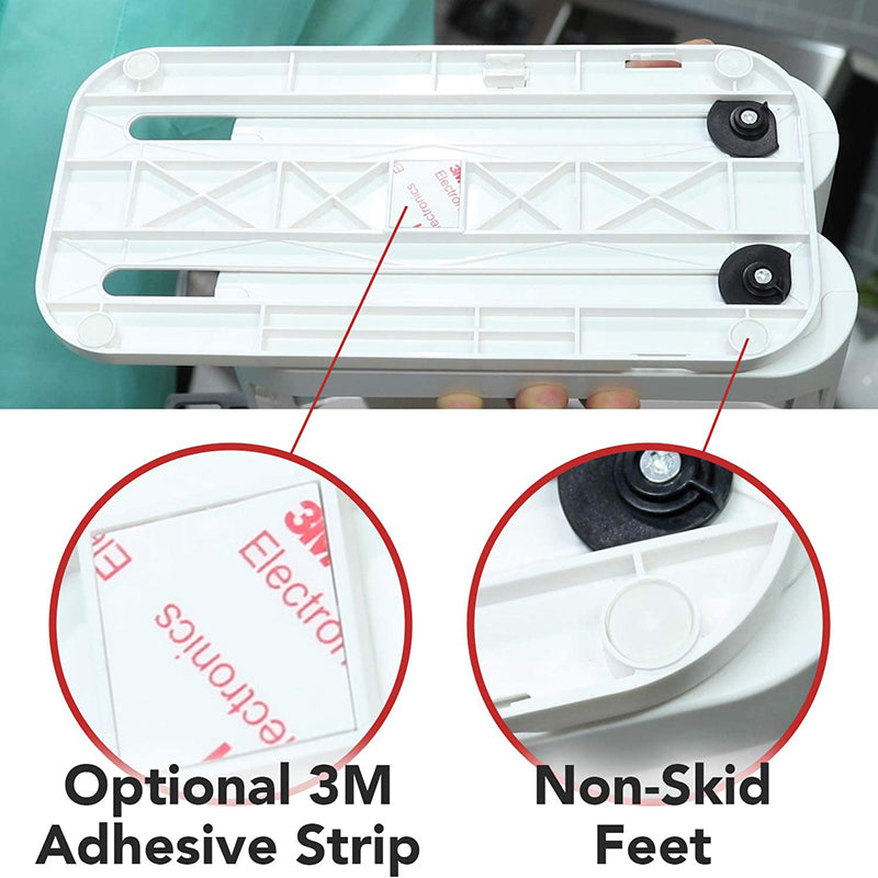 Food or spice storage shelf (white)