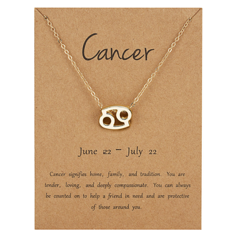 12 Constellation Necklace