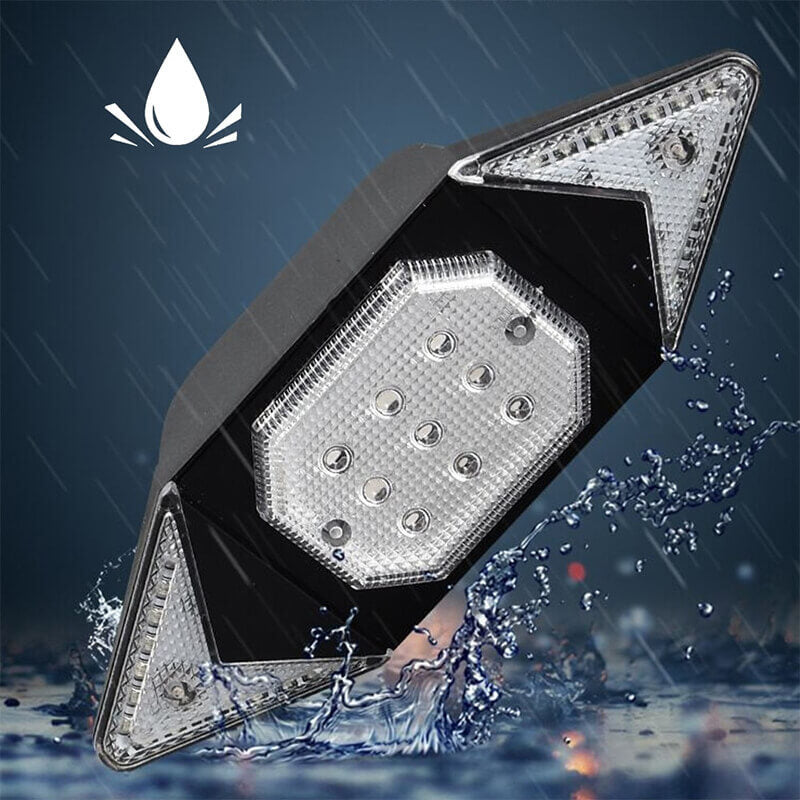 New USB waterproof remote control turn signal for bicycles