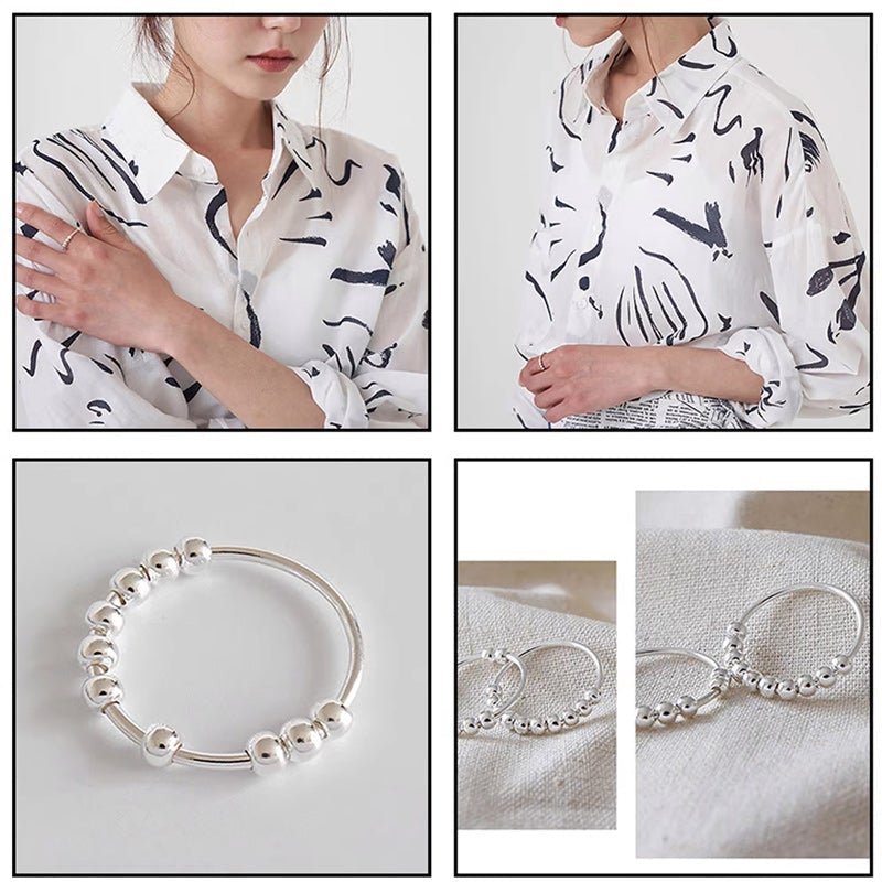 Stylish decompression ring