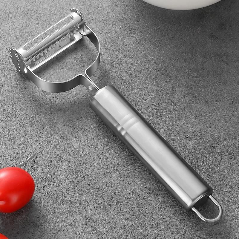 Stainless steel smile face peeler (Set of 3)