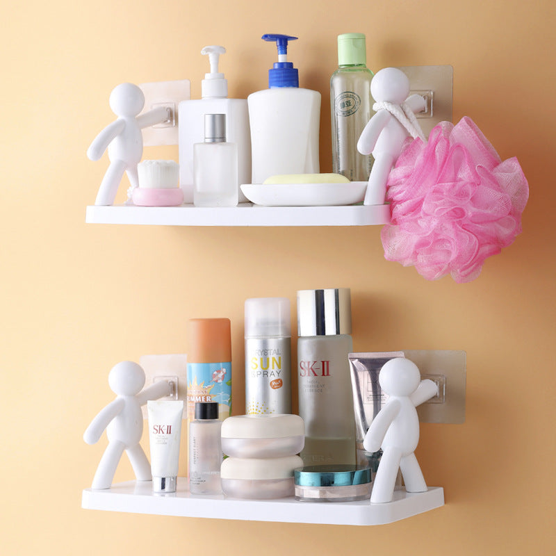 Punch-free villain storage rack
