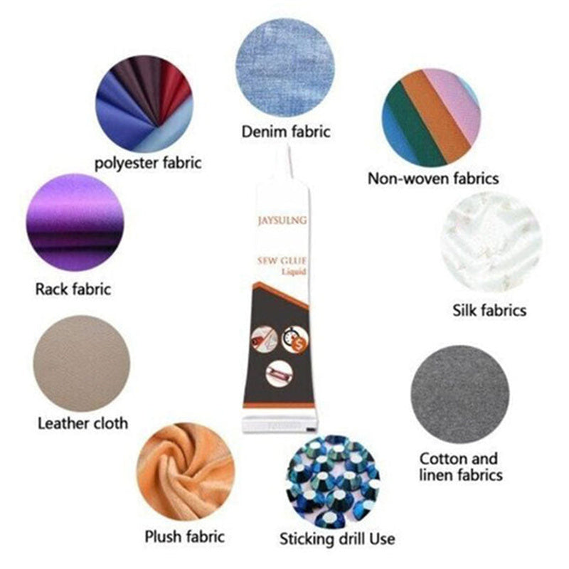 Cloth Repair Sew Glue