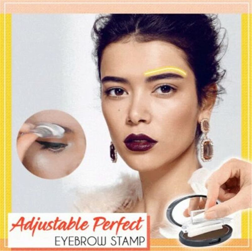 ADJUSTABLE NATURAL EYEBROW STAMP