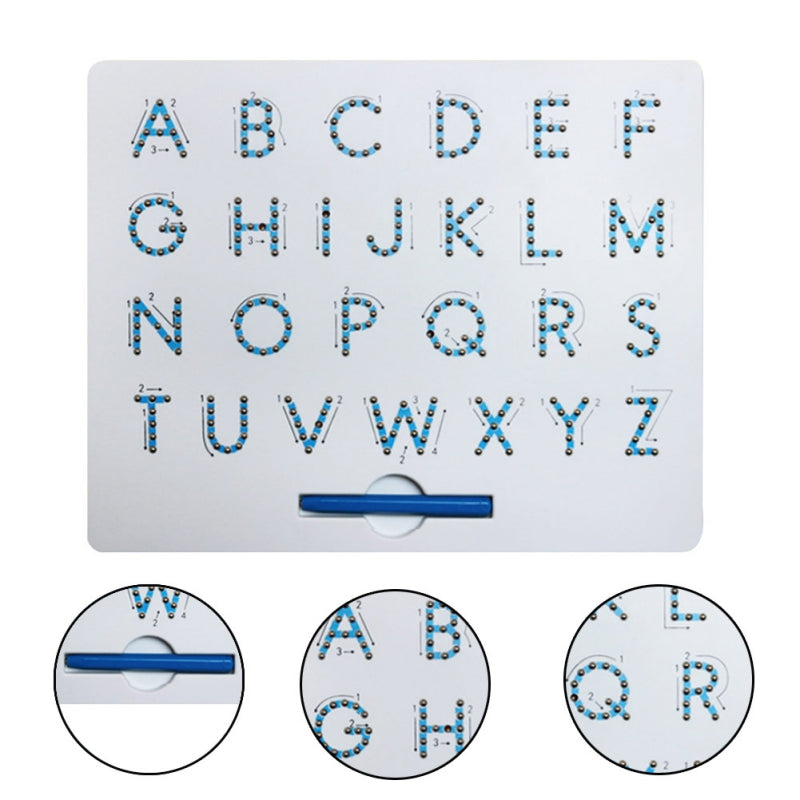 A to Z Capital Letters Magnet Board for Kid Educational Toy