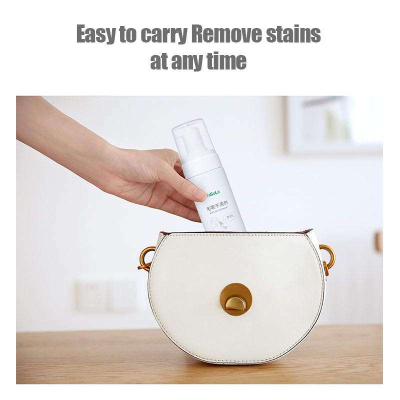 Special dry cleaning agent for woolen coat