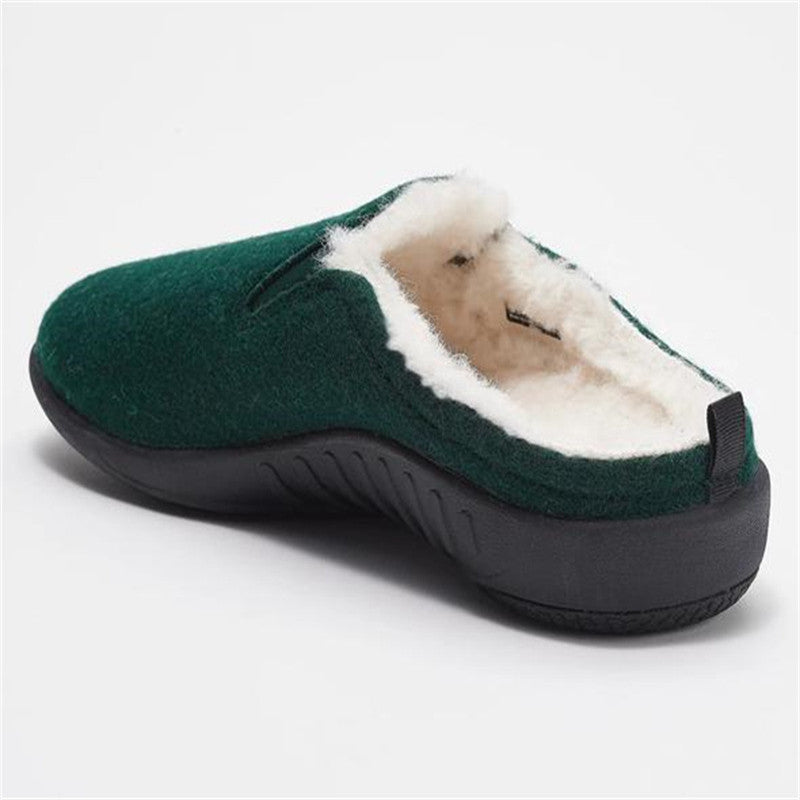 WINTER WOMEN'S PLUS SIZE VELVET COTTON SLIPPERS