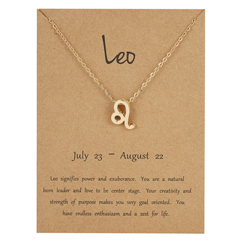 12 Constellation Necklace