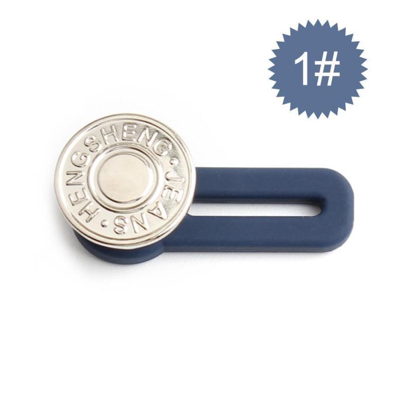 Jeans Retractable Buttons Extension Buckle (5PCS)