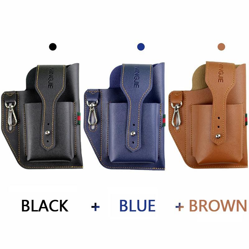 PU Cell Phone Holster for Men Belt