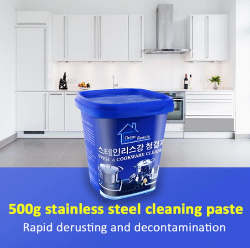 Powerful Stainless Steel Cookware Cleaning Paste
