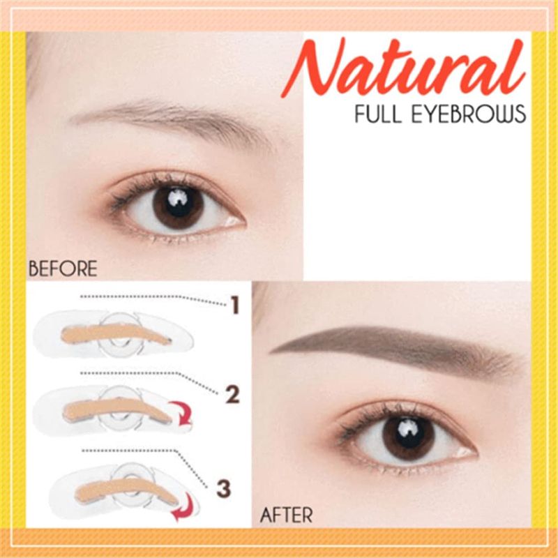 ADJUSTABLE NATURAL EYEBROW STAMP