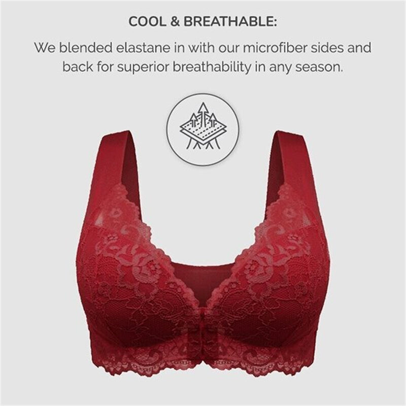 Front Closure 5D Shaping Push Up Bra