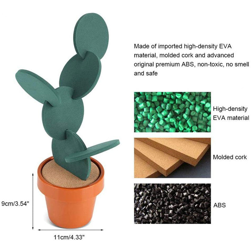 Creative Cactus Non-Slip Coaster