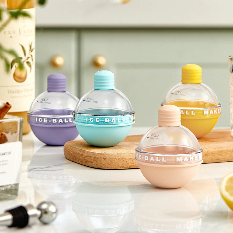 ROUND SILICONE ICE CREAM MOLD