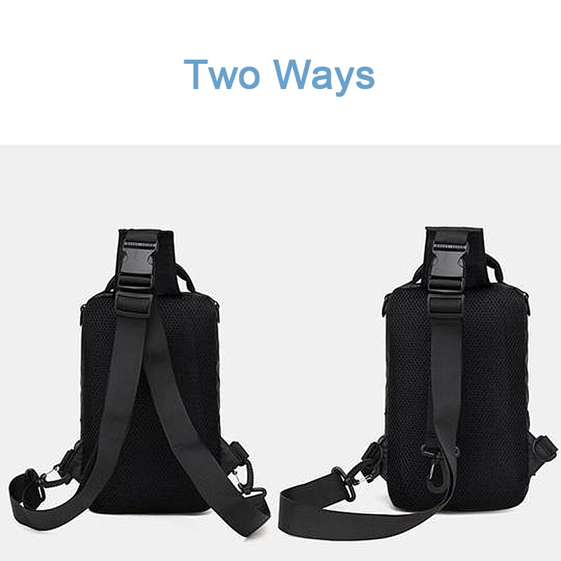 Shoulder bag with USB charger