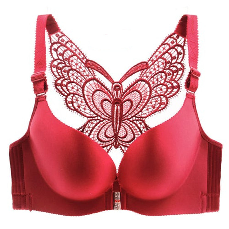 Butterfly non-wired bra