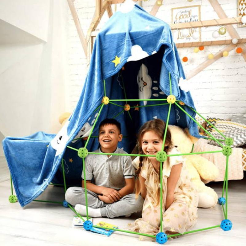 Kids Construction Fortress Building Kit
