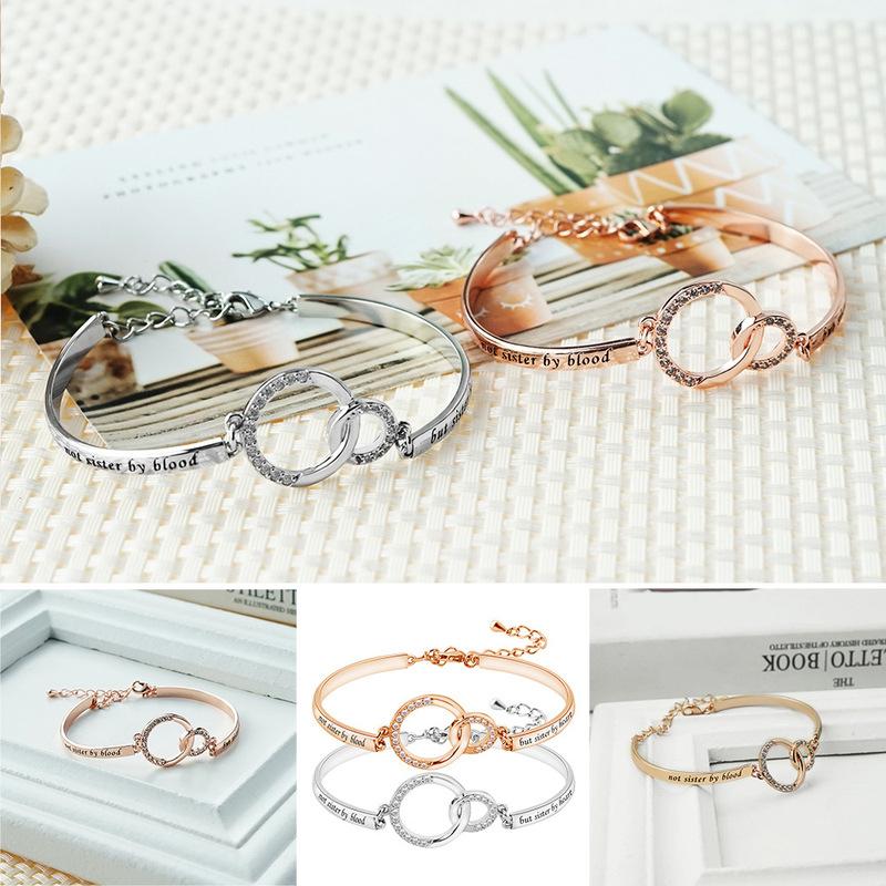 Simple inspirational friendship bracelet