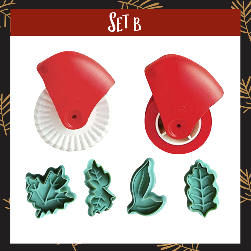 Dough wheel roller and decorative piston