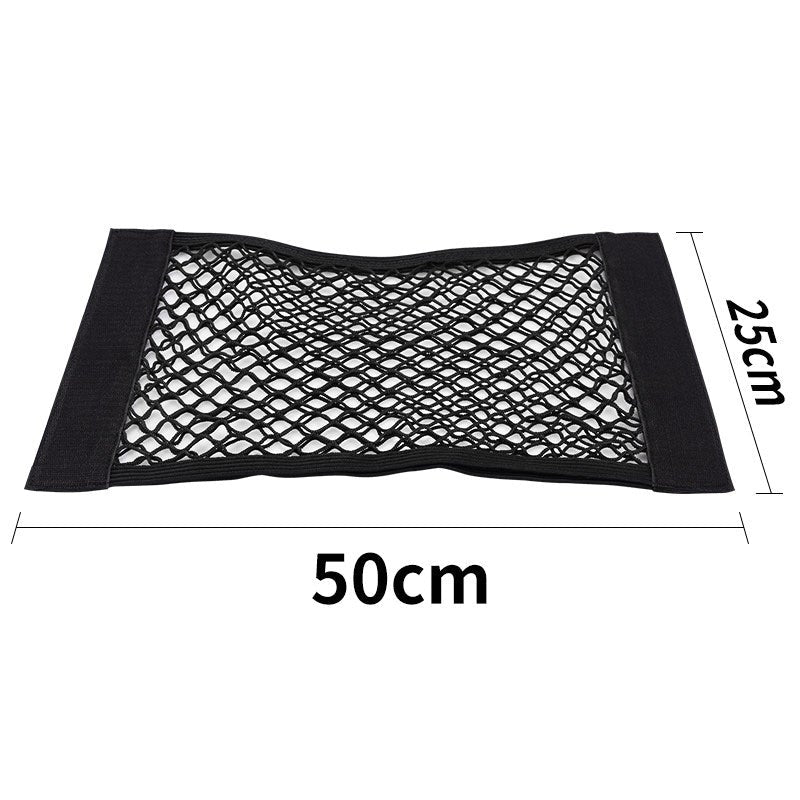 Car Trunk Seat Elastic Net Pocket