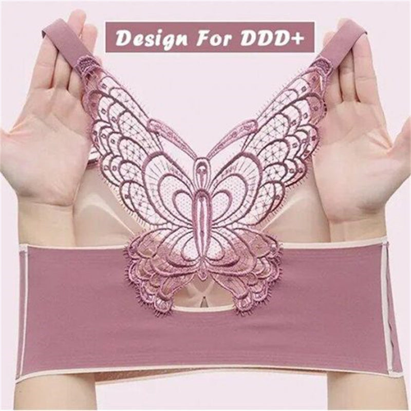 BUTTERFLY EMBROIDERY WIREFREE BRA