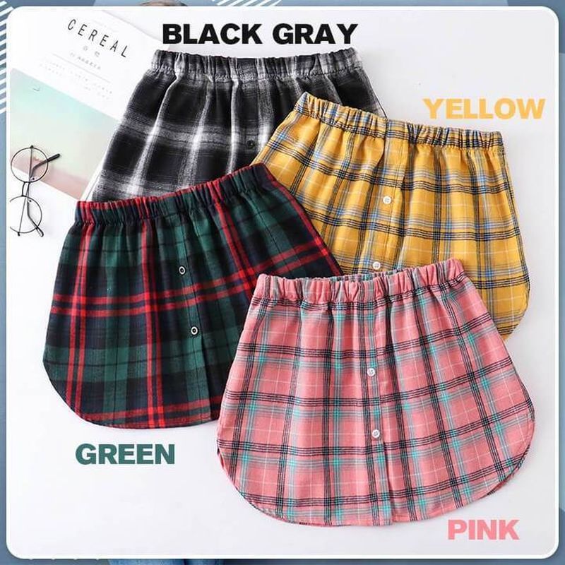 Layered Fake Top Skirt