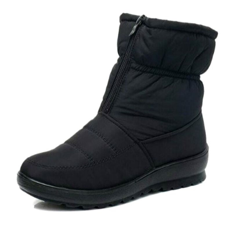 Women's snow ankle boots - winter warm