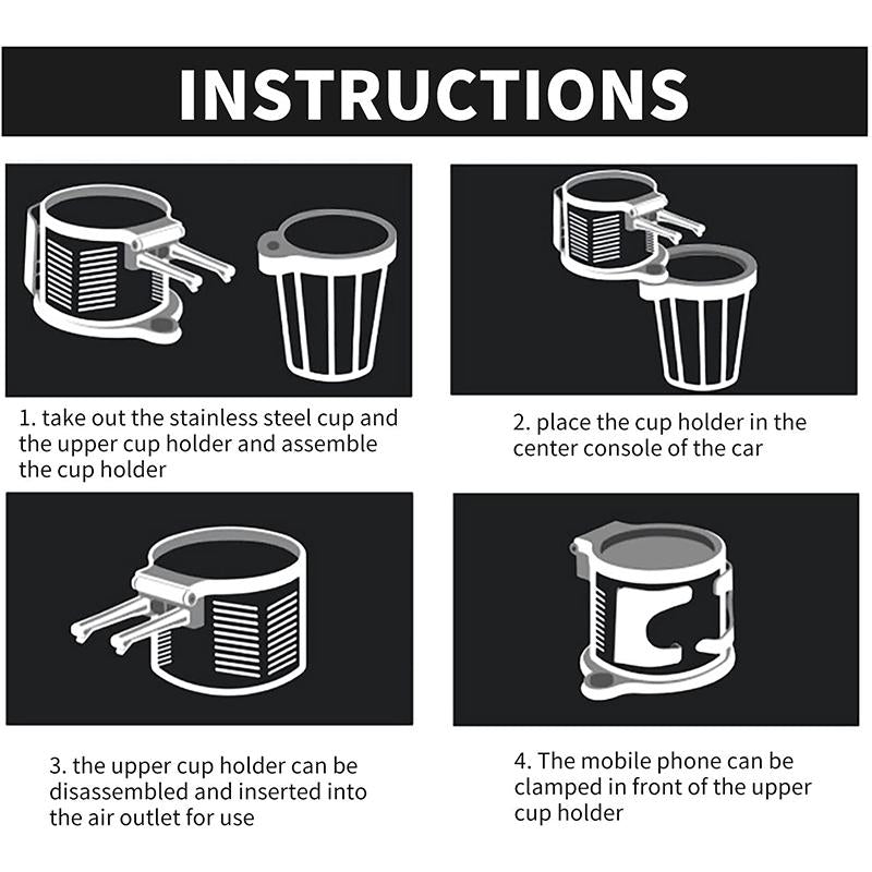 Multifunctional Vehicle-mounted Cup Holder