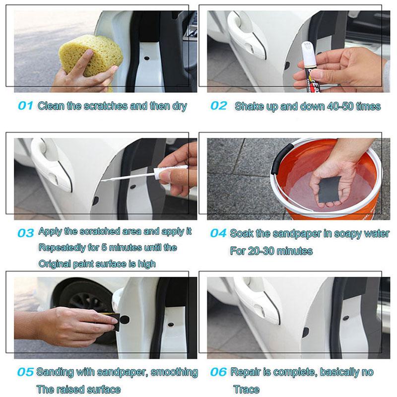 4 Colors Car Scratch Repair Auto Paint Pen