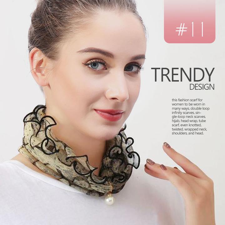 Pearl Lace Variety Scarf