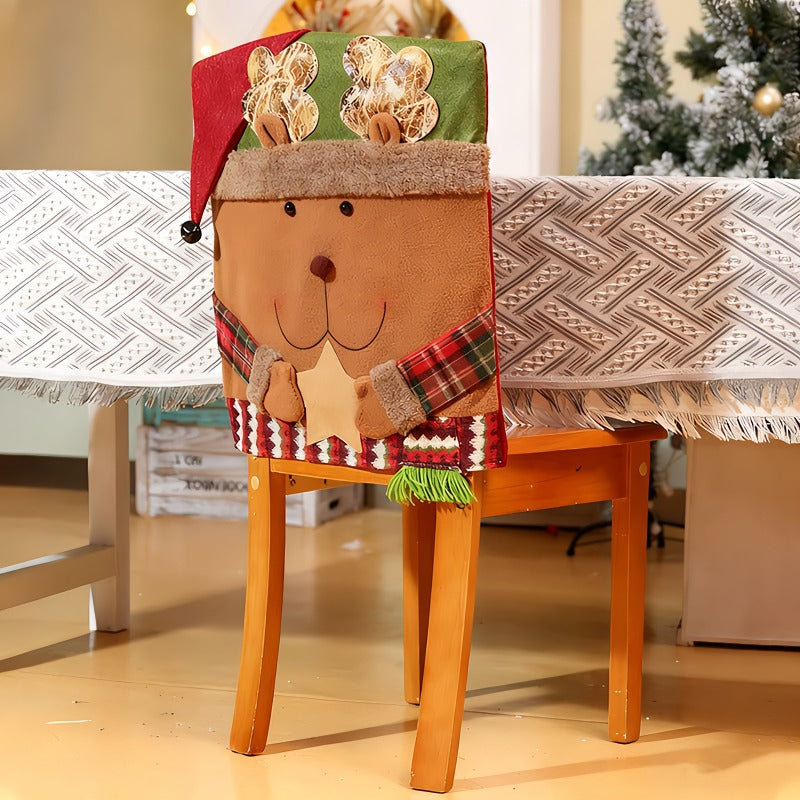 💥Cute Christmas themed chair covers🎄