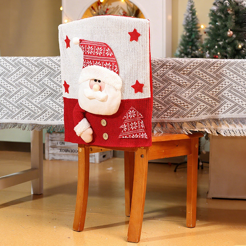💥Cute Christmas themed chair covers🎄