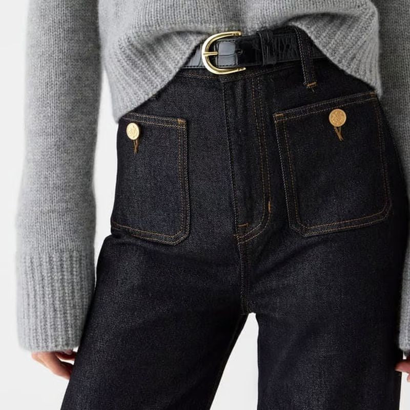 👖High waist wide leg loose pants