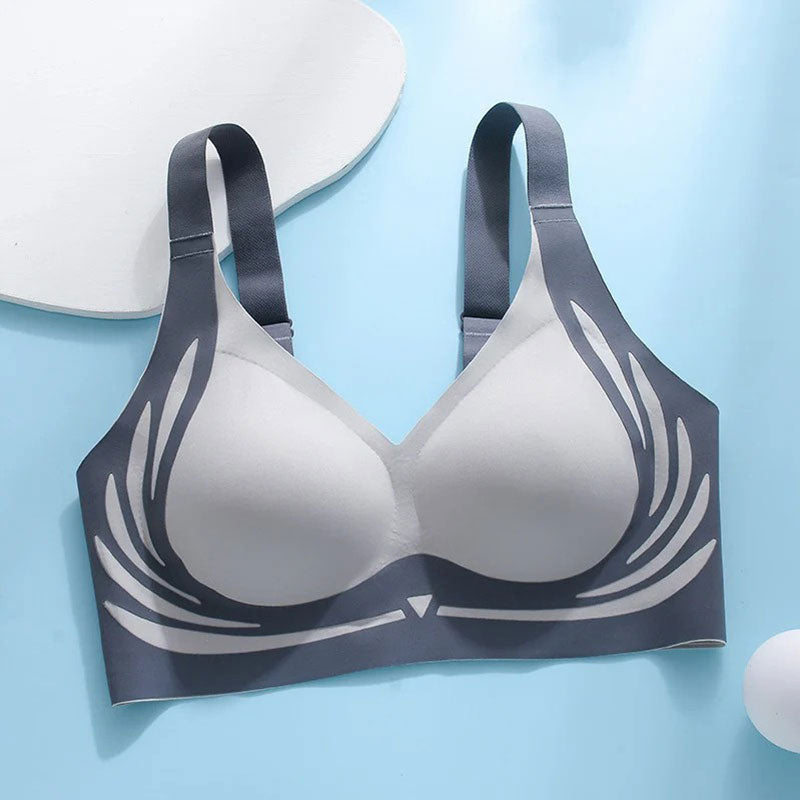 Super comfortable wire-free push-up bra