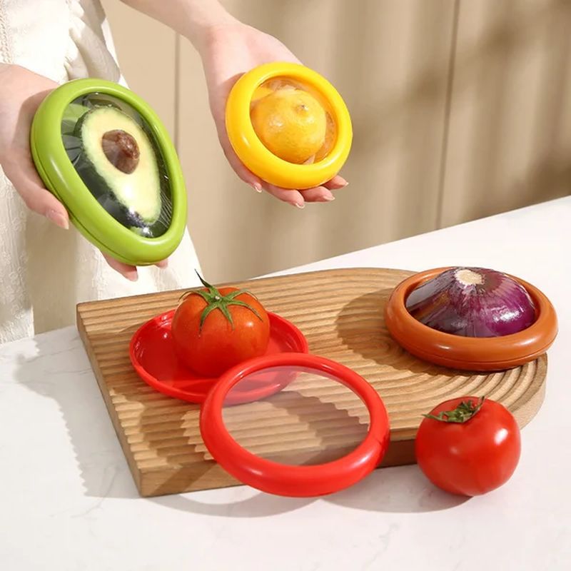 Silicone fruit storage box